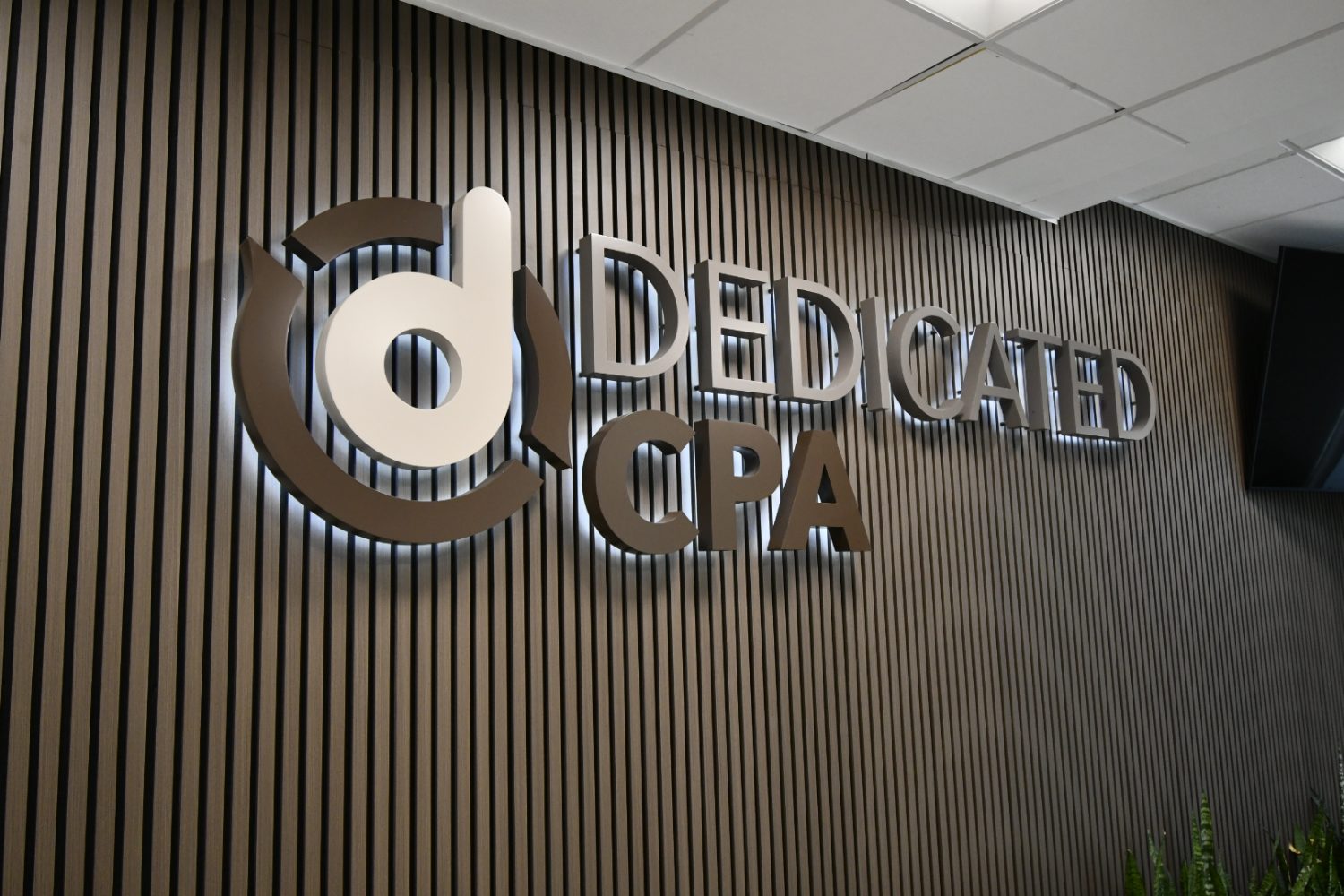 Dedicated CPA reception wall